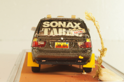 BMW X5 4.4i (E53) #200 "TABAC" Rally Paris-Dakar 1987, brown, Model43 1:43