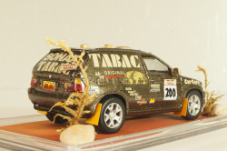 BMW X5 4.4i (E53) #200 "TABAC" Rally Paris-Dakar 1987, brown, Model43 1:43