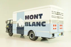 Saviem JM 200 truck "Lait Mont Blanc" 1964, blue/light blue/white, Les Plus Mythiques Saviem #1, Deagostini 1:43