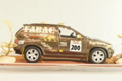BMW X5 4.4i (E53) #200 "TABAC" Rally Paris-Dakar 1987, brown, Model43 1:43