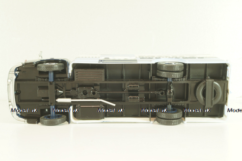 Saviem JM 200 truck "Lait Mont Blanc" 1964, blue/light blue/white, Les Plus Mythiques Saviem #1, Deagostini 1:43