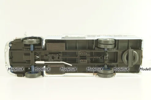Saviem JM 200 truck "Lait Mont Blanc" 1964, blue/light blue/white, Les Plus Mythiques Saviem #1, Deagostini 1:43