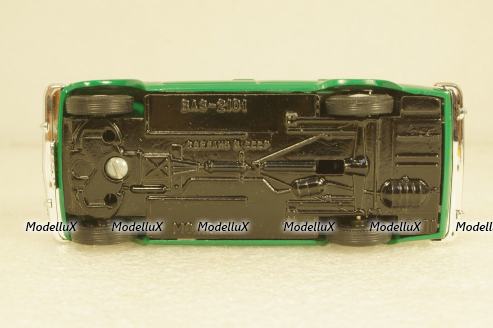 Ваз-2101 с багажником, Агат 1:43