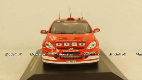 Peugeot 307 Monte Carlo Rally 2004, RAM141, IXO 1:43