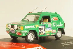 Fiat Panda 4X4 #207 "Benetton" Rally Paris-Dakar 1984, Hervé de Labriffe/ Claude Devoyon, green, Model43 1:43