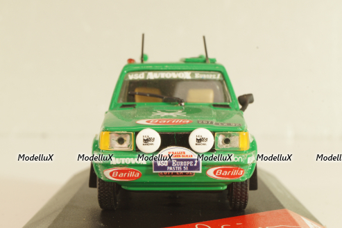 Fiat Panda 4X4 #207 "Benetton" Rally Paris-Dakar 1984, Hervé de Labriffe/ Claude Devoyon, green, Model43 1:43