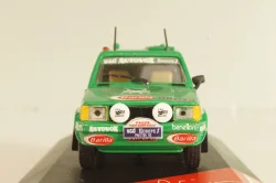 Fiat Panda 4X4 #207 "Benetton" Rally Paris-Dakar 1984, Hervé de Labriffe/ Claude Devoyon, green, Model43 1:43