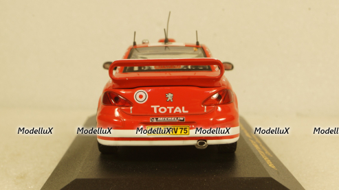 Peugeot 307 Monte Carlo Rally 2004, RAM141, IXO 1:43