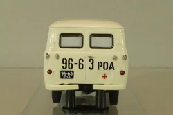 Уаз-450А, Скорая Медицинская Помощь (интерьер гражданской скорой) 1960 г, 145023, DiP Models 1:43