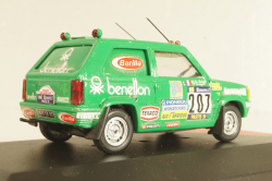 Fiat Panda 4X4 #207 "Benetton" Rally Paris-Dakar 1984, Hervé de Labriffe/ Claude Devoyon, green, Model43 1:43