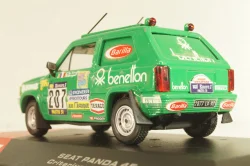 Fiat Panda 4X4 #207 "Benetton" Rally Paris-Dakar 1984, Hervé de Labriffe/ Claude Devoyon, green, Model43 1:43