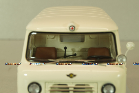 Уаз-450А, Скорая Медицинская Помощь (интерьер гражданской скорой) 1960 г, 145023, DiP Models 1:43