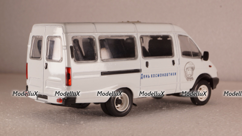 Газ-3221 Газель День космонавтики, Агат 1:43 