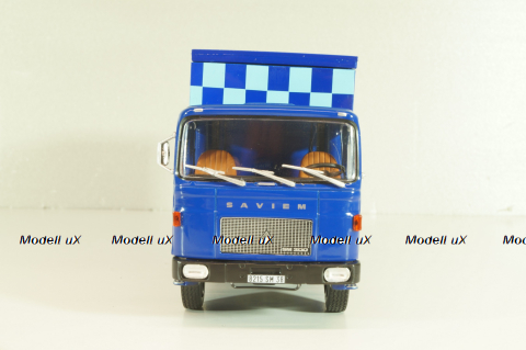 Saviem SM 200 Fourgon Lustucru 1968, blue, Les Plus Mythiques Saviem #5, Deagostini 1:43 Уценка!