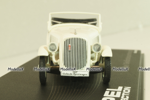 Opel Geländesportwagen 1934, white, OPC041, Opel Collection #41, Altaya  1:43