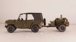 Уаз-469 с прицепом полевая кухня, Агат 1:43