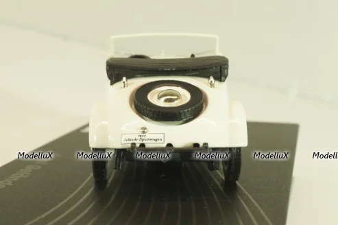 Opel Geländesportwagen 1934, white, OPC041, Opel Collection #41, Altaya  1:43