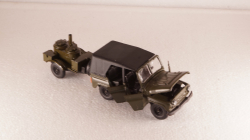 Уаз-469 с прицепом полевая кухня, Агат 1:43