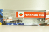 Chevrolet Bison with semi-trailer Canadian Tire, 1978, white/orange, American trucks, France №81, Altaya 1:43