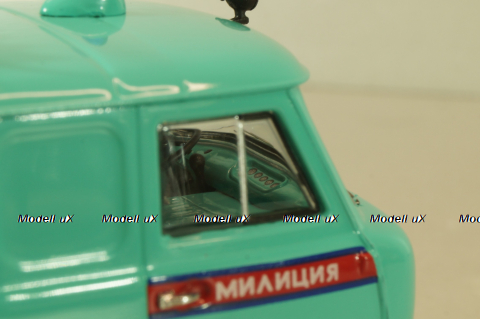 Уаз-450А, Милиция с интерьером г. Запорожье, УССР 1963 г., 145022, DiP Models 1:43