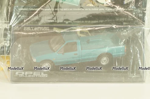 Opel Campo pickup 1993, green metallic, OPC042, Opel Collection #42, Altaya  1:43 с журналом, запечатанный!
