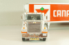 Chevrolet Bison with semi-trailer Canadian Tire, 1978, white/orange, American trucks, France №81, Altaya 1:43