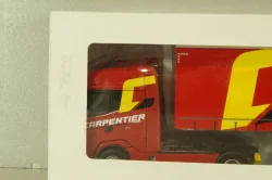 DAF XG with semi-trailer "Carpentier" 2008, red, 117898, Eligor 1:43 