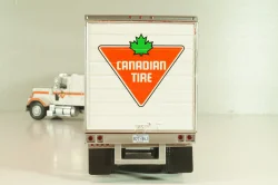 Chevrolet Bison with semi-trailer Canadian Tire, 1978, white/orange, American trucks, France №81, Altaya 1:43