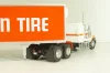 Chevrolet Bison with semi-trailer Canadian Tire, 1978, white/orange, American trucks, France №81, Altaya 1:43