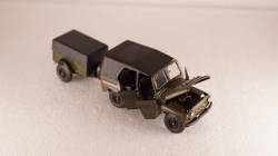 Уаз-469 с прицепом, Агат 1:43