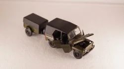 Уаз-469 с прицепом, Агат 1:43