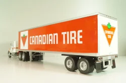 Chevrolet Bison with semi-trailer Canadian Tire, 1978, white/orange, American trucks, France №81, Altaya 1:43