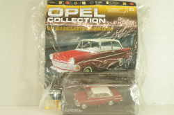 Opel Rekord PII 1960, red/white, OPC082, Opel Collection #82 1:43 с журналом, запечатанный!