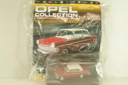 Opel Rekord PII 1960, red/white, OPC082, Opel Collection #82 1:43 с журналом, запечатанный!