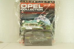 Opel Rekord PI Polizei 1957, green, OPC085, Opel Collection #85 1:43 с журналом, запечатанный!