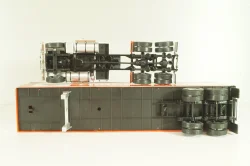 Chevrolet Bison with semi-trailer Canadian Tire, 1978, white/orange, American trucks, France №81, Altaya 1:43