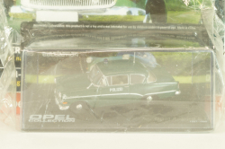 Opel Rekord PI Polizei 1957, green, OPC085, Opel Collection #85 1:43 с журналом, запечатанный!