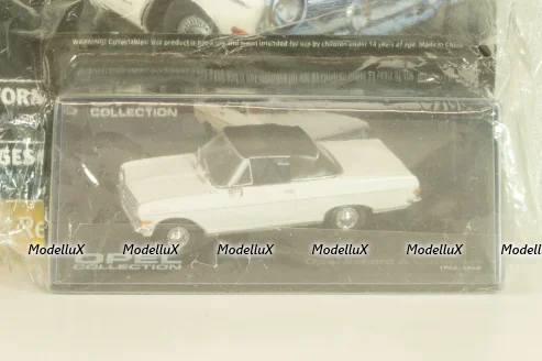 Opel Rekord (A) Cabriolet 1963, white, OPC094, Opel Collection #94 1:43 с журналом, запечатанный!