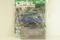 Opel Rekord PI 1957, blue, OPC096, Opel Collection #96 1:43 с журналом, запечатанный!