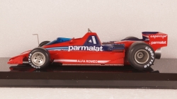 DAF XG with semi-trailer "Carpentier" 2008, red, 117898, Eligor 1:43 