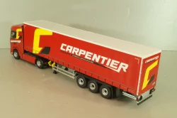 DAF XG with semi-trailer "Carpentier" 2008, red, 117898, Eligor 1:43 