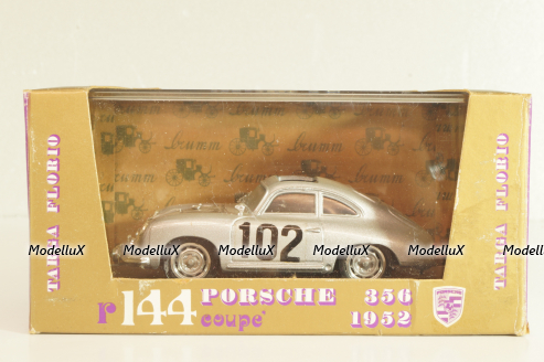 Porsche 356 #102 1952, R144, Brumm 1:43
