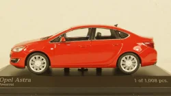 Opel Astra 2012 red, Minichamps 1:43