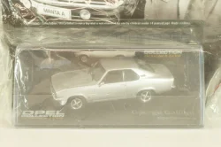 Opel Manta (A) Geoge Gallion 1970, silver, OPCD128, Opel Collection Designer #128 1:43 с журналом, запечатанный!