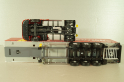 DAF XG with semi-trailer "Carpentier" 2008, red, 117898, Eligor 1:43 