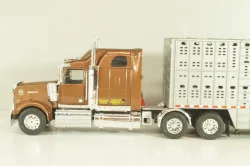 Western Star 4900 with semi-trailer 1990, brown/grey, American trucks, France №85, Altaya 1:43