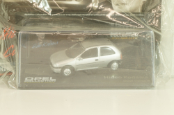 Opel Corsa (B), Hideo Kodama 1993, silver, OPCD129, Opel Collection Designer #129 1:43 с журналом, запечатанный!