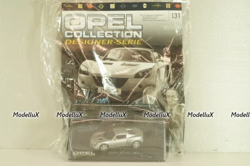 Opel Speedster, N.Loeb/M.Smith 2000, silver, OPCD131, Opel Collection Designer #131 1:43 с журналом, запечатанный!