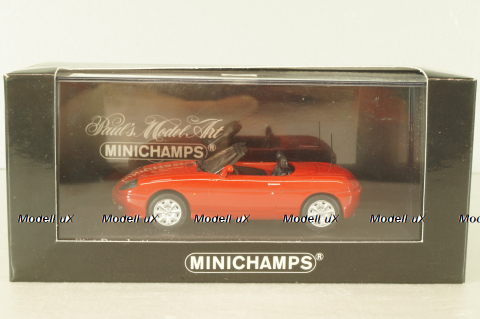 Fiat Barchetta 1995, red, 430121930, Minichamps 1:43