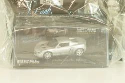 Opel Speedster, N.Loeb/M.Smith 2000, silver, OPCD131, Opel Collection Designer #131 1:43 с журналом, запечатанный!